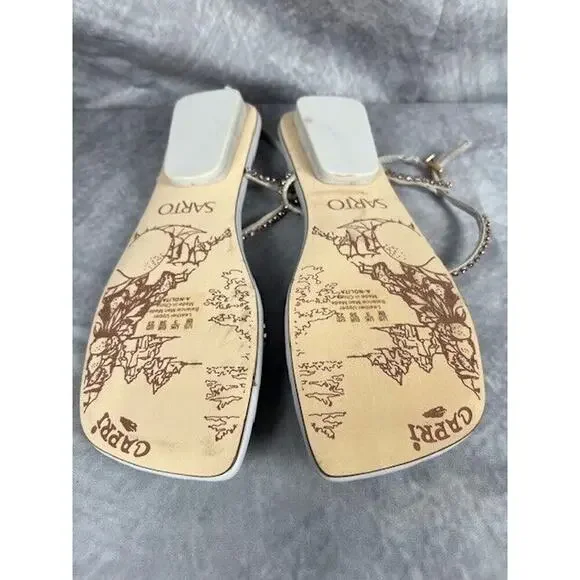 FRANCO SARTO Nolita Embellished Ankle Strap Sandal SIZE 6 M - Picture 5 of 8